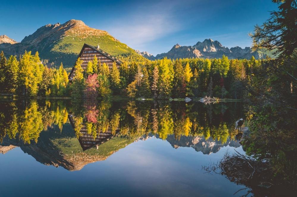 Cozy Mountain Attic Apartment In High Tatras Vel'ka Lomnica Buitenkant foto